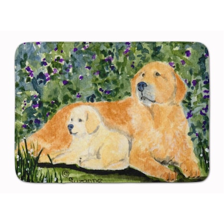 Carolines Treasures Golden Retriever Machine Washable Memory Foam Mat SS8852RUG